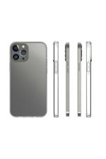 iPhone 12 Mini Kılıf Esnek ve Şeffaf Sheer Premium TPU Silikon Kapak - Görsel 2