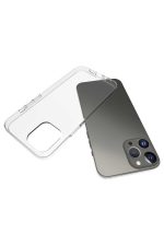 iPhone 12 Mini Kılıf Esnek ve Şeffaf Sheer Premium TPU Silikon Kapak - Görsel 5
