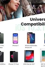 iphone Lightning to Mikrofon Kulaklık Çevirici Canlı Yayın Hızlı Şarj Portu Ses hd Mikrofon Adaptörü - Görsel 5