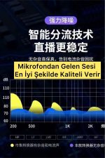iphone Lightning to Mikrofon Kulaklık Çevirici Canlı Yayın Hızlı Şarj Portu Ses hd Mikrofon Adaptörü - Görsel 6