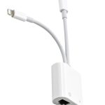 Lightning ve Type-C Ethernet Lan Turbo Veri Bağlantılı Şarj Girişli RJ 45 1000 Mbps Hızlı İnternet