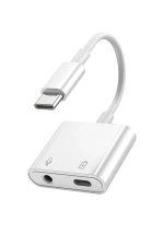 İphone 15-15pro-15ProMax -15Plus Birebir Tam Uyumlu Aux Kulaklık Ve Şarj Çevirici Dönüştürücü Kablo