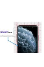 Apple Iphone 11/xr Uyumlu 6.1 Inç 2 Adet Kırılmaz Temperli Şeffaf Ekran Koruyucu Telefon Camı - Görsel 4
