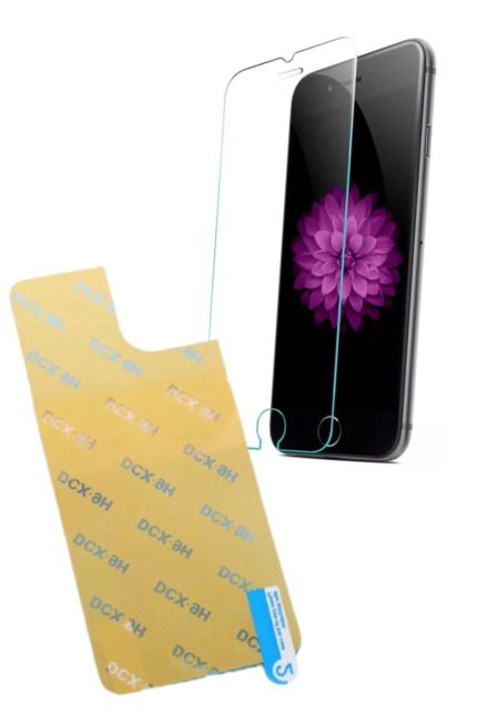 Iphone 7plus Uyumlu Cam Koruyucu Dcx-9h Tempered Ön Ekran Ve Arka Panel Şase Tam Korumalı Şeffaf