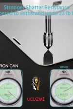 Iphone 7plus Uyumlu Cam Koruyucu Dcx-9h Tempered Ön Ekran Ve Arka Panel Şase Tam Korumalı Şeffaf - Görsel 3