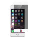 Iphone 7plus - 8 Plus 6d Kavisli Temperli Hayelet Ekran Koruyucu (Renk - Beyaz) Kırılmaz Cam