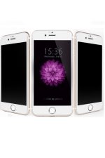 Iphone 7plus - 8 Plus 6d Kavisli Temperli Hayelet Ekran Koruyucu (Renk - Beyaz) Kırılmaz Cam - Görsel 2