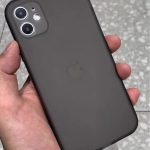 iphone 11 Ultra İnce Kılıf Arka Koruma Kapak 0.03mm Karbon Şeffaf Mat Tasarım Parmak İzi Göstermez