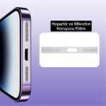 İphone 15-15Pro-15ProMax-12-13-14-13Pro Toz ve Kir Önleyici Filtre Mikrofon , Hoparlör, Şarj Koruma