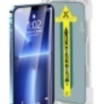 Iphone 14promax Ahize Toz Korumalı 9d Kırılmaz Cam-pvc Kolay Takmalı Kurulum Kompozit Panel Aparat