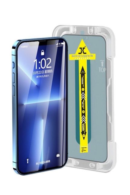 Iphone 14pro Ahize Toz Korumalı 9d Kırılmaz Cam-pvc Kolay Takmalı Kurulum Kompozit Panel Aparat