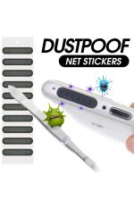10 Adet Cep Telefonu Hoparlörü Için Toz Önleyici Sticker Hoparlör Ve Mikrafon Koruyucu - Görsel 2