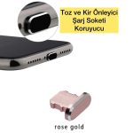 Apple  1-2-3/pro 1-2 Toz Kir Önleyici Şarj Soketi Koruyucu Tıpa-su Geçirmez  Alaşımlı