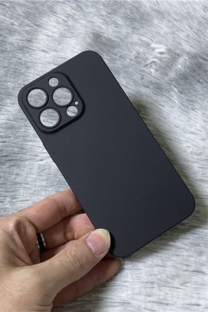 Iphone 14promax Ultra Ince Kılıf Arka Koruma Kapak 0.03mm Şeffaf Mat Tasarım Parmak Izi Göstermez