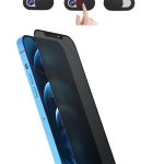 Iphone 14plus Hayalet Ghost Spy Defender Cam Slider Ultra Kavisli 12d Temperli Ekran Koruyucu
