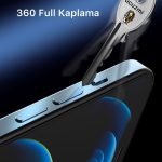 Iphone 12pro 360 Full Body Tam Yüzey Arka Çerçeve Kaplama Koruyucu Unbreakable