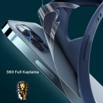 Iphone 11 Pro 360 Full Body Tam Yüzey Arka Çerçeve Kaplama Koruyucu Unbreakable