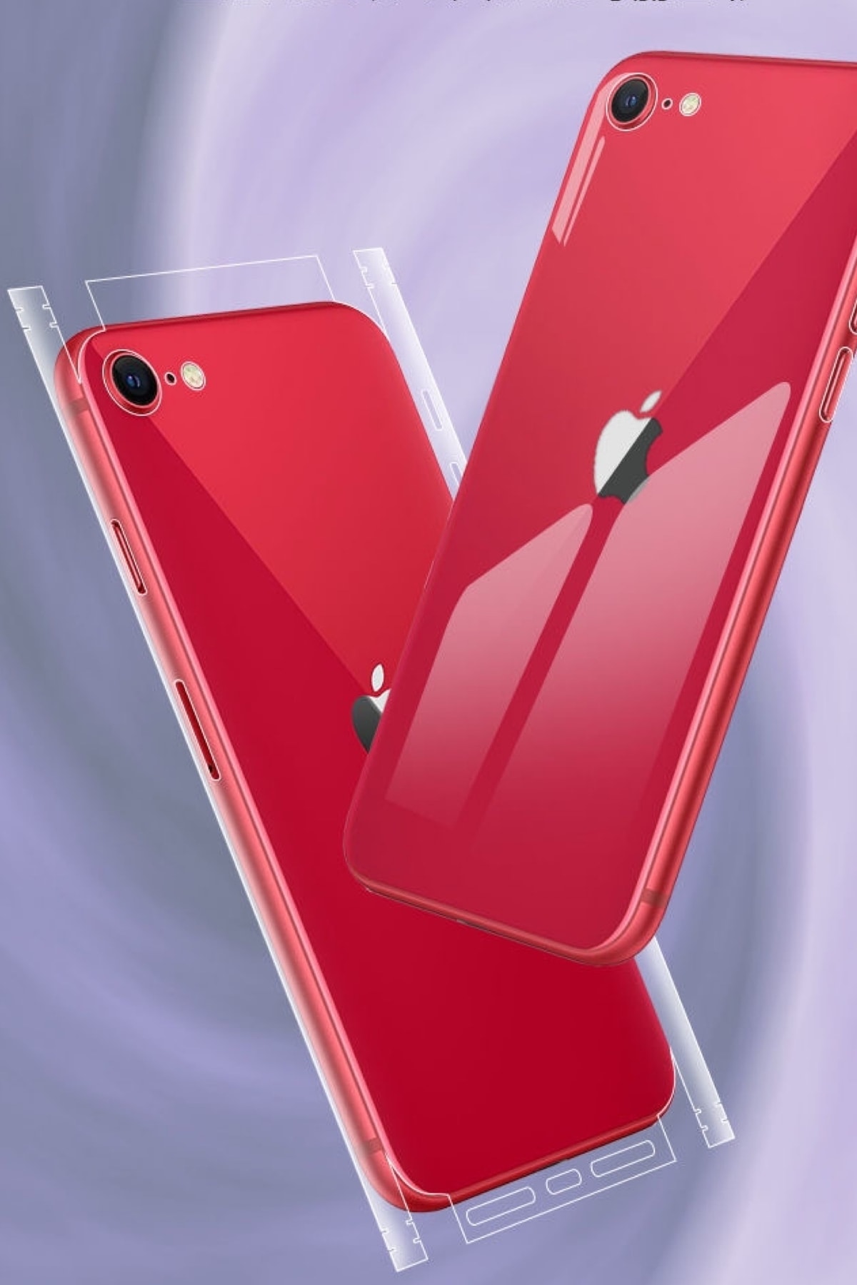 1_org_zoom Iphone 7-8-se 2020-se 3 2022 360 Full Body Tam Yüzey Çerçeve Kaplama Koruyucu Unbreakable - Görsel 1