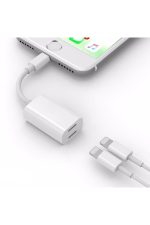 Iphone 11-12-13-14-14promax Kulaklık Ve Şarj Dönüştürücü
