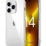 Iphone 14 Pro Uyumlu Kılıf Kab 4d Köşe Korumalı Antishock Airbag Şeffaf Kapak