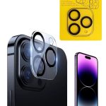 Iphone 14 Pro Uyumlu Kamera Lens Koruyucu Cam-akşam Karanlıkta Parlama Yapmaz - Hd Saydam Görünüş