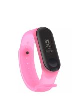 Xiaomi Mi Band 3-4 Silikon Kordon M4 Piranha 9918 Uyumlu Akıllı Saat Turuncu Kayış Nano Solma Yapmaz