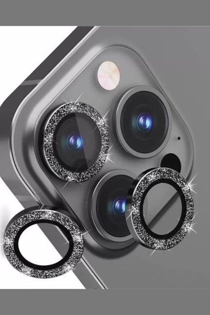 Iphone 11promax / 12pro Uyumlu Taşlı Kamera Lens Koruyucu 8d Hd Crystal Cam