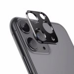 Iphone 11 Pro / 11 Pro Max Uyumlu Kamera Lens Koruyucu Metal Plaka Hd 9d Kamerada Parlama Yapmaz