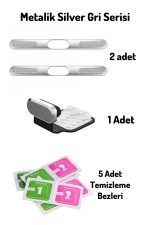 3M İphone 17 - 17 Pro - 17 Pro Max Toz ve Kir Önleyici Hoparlör -Mikrofon Koruyucu Metal Filtre