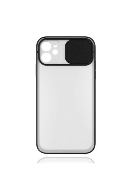 Iphone 11 Kılıf 6.1" Inc Kamera Sürgülü Korumalı Silikon Kapak