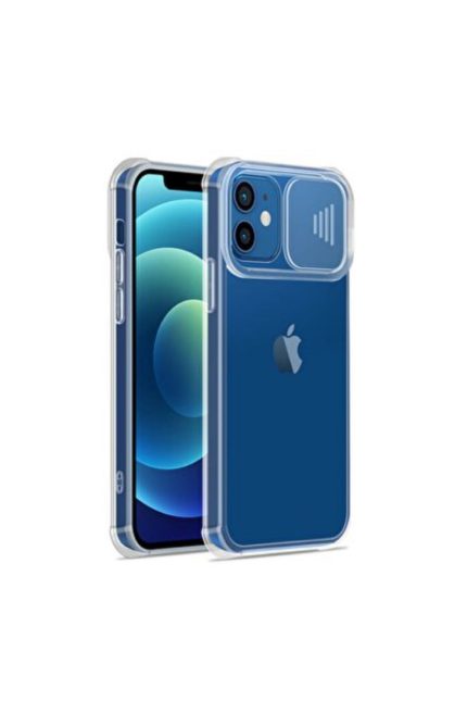 Iphone 11 Uyumlu Ultra Şeffaf Lens Korumalı 4d Köşeli Silikon Kılıf Sararmayan Silinmez Vip Tasarım