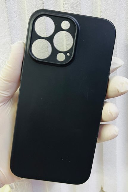 Iphone13pro Ultra Ince Kılıf Arka Koruma Kapak 0.03mm Karbon Şeffaf Mat Parmak Izi Göstermez