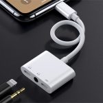 Iphone 14 13pro 12 11 X 8 7plus Ipad Aux 3in1 Kulaklık Şarj Çevirici Dönüştürücü Çoğaltıcı Kablo
