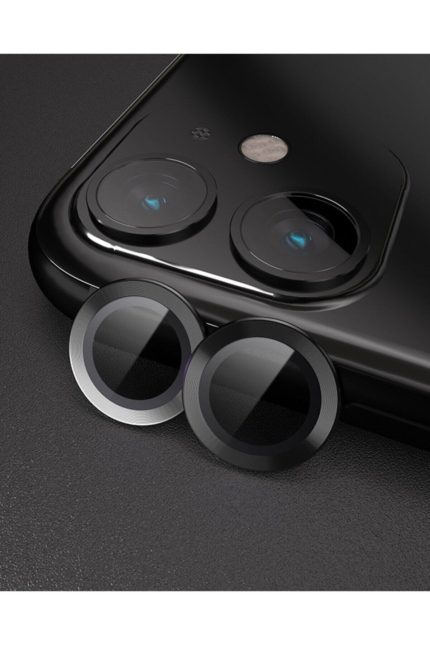 Iphone 11/12/12mını Uyumlu Orjınal Kamera Lensı 1.kalıte Sıyah Renk