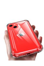 Iphone 13 Uyumlu Kılıf Köşeleri Airbag Korumalı Silikon-kamera Lens Koruma-9h Nano Kırılmaz Cam - Görsel 2
