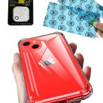 Iphone 13mini Kılıf Köşeleri Airbag Korumalı Silikon-kamera Lens Koruma-9h Nano Kırılmaz Cam Uyumlu