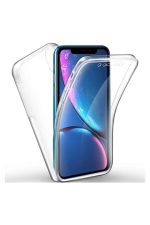 Apple Iphone 13 6,1 Inç Ön Arka Şeffaf Silikonlu Kılıf 360 Derece Tpu 3d Body Dizayn 2x Koruma