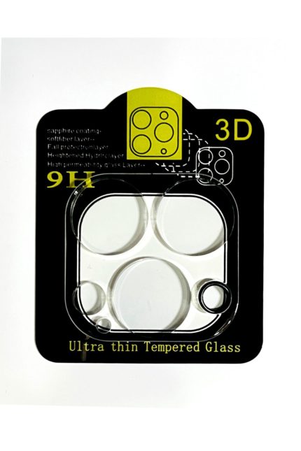 Iphone 13pro 6.1inç Arka Lens Kamera Kırılmaz Cam 3d Koruyucu 9h Tempered Arka Kamera Şeffaf