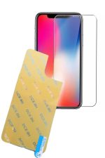 Iphone X / Xs Kırılmaz Cam Koruyucu Dcx-9h Tempered Ön Ekran Ve Arka Panel Şase Tam Korumalı Şeffaf