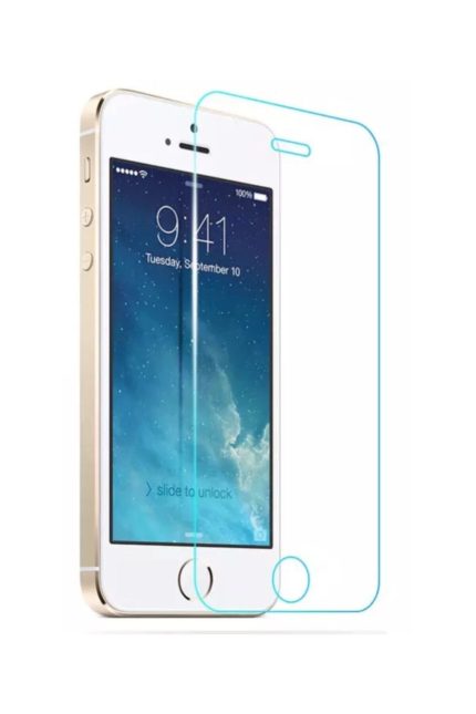 Iphone/ 5/ 5s/ 5c/ 5se Dcx-9h Uyumlu Tempered Kırılmaz Cam Koruyucu Şeffaf