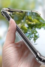 Iphone 6 6s Uyumlu Silikon Kılıf Clear Airbag 4 Köşeli Darbe Emicili Kenar Korumalı Kapak - Şeffaf