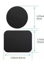 4adet Telefon Araç Içi Tutucu Stant Metal Plaka Magnetic Mıknatıslı Tutucular Için Metal Saç Seti 3m - Görsel 3