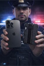 Cep Telefonların Arkasına Yapışan Kimlik Kredi Kartı Magesafe Alüminyum Tutucu Koruyucu Cüzdan Kılıf - Görsel 2