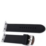 Watch Kordon 2 3 4 5 6 Se 42mm 44mm Uyumlu Kayış Bileklik Hermes Dizayn Siyah Tpu Silikon