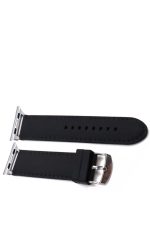 Watch Kordon 2 3 4 5 6 Se 42mm 44mm Uyumlu Kayış Bileklik Hermes Dizayn Siyah Tpu Silikon