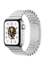 Apple Watch Metal Kordon 2 3 4 5 6 Se 42mm 44mm Uyumlu Kayış Bileklik Baklalı Silver Paslanmaz - Görsel 2