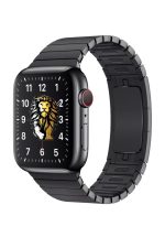 Apple Watch Metal Kordon 2 3 4 5 6 Se 42mm 44mm Uyumlu Kayış Bileklik Baklalı Siyah Paslanmaz - Görsel 2
