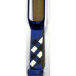 Xiaomi Mi Band 3 4 Akıllı Bileklik Kordon Kayış Metal Gövdeli Burberry Mavi Tokalı Desenli Serisi