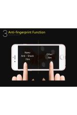 Iphone 7 Mat Kırılmaz Cam Nano Parmak Izi Bırakmaz Beyaz - Görsel 2