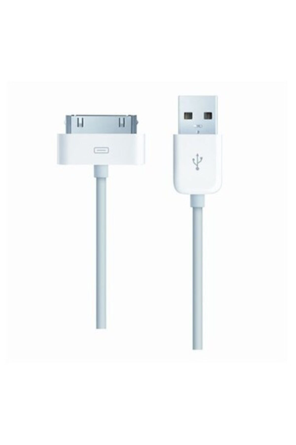 1_org_zoom Iphone 4g-4gs Ipad 1-2-3 Uyumlu Şarj Aleti Usb Kablosu 1 mt - Görsel 1